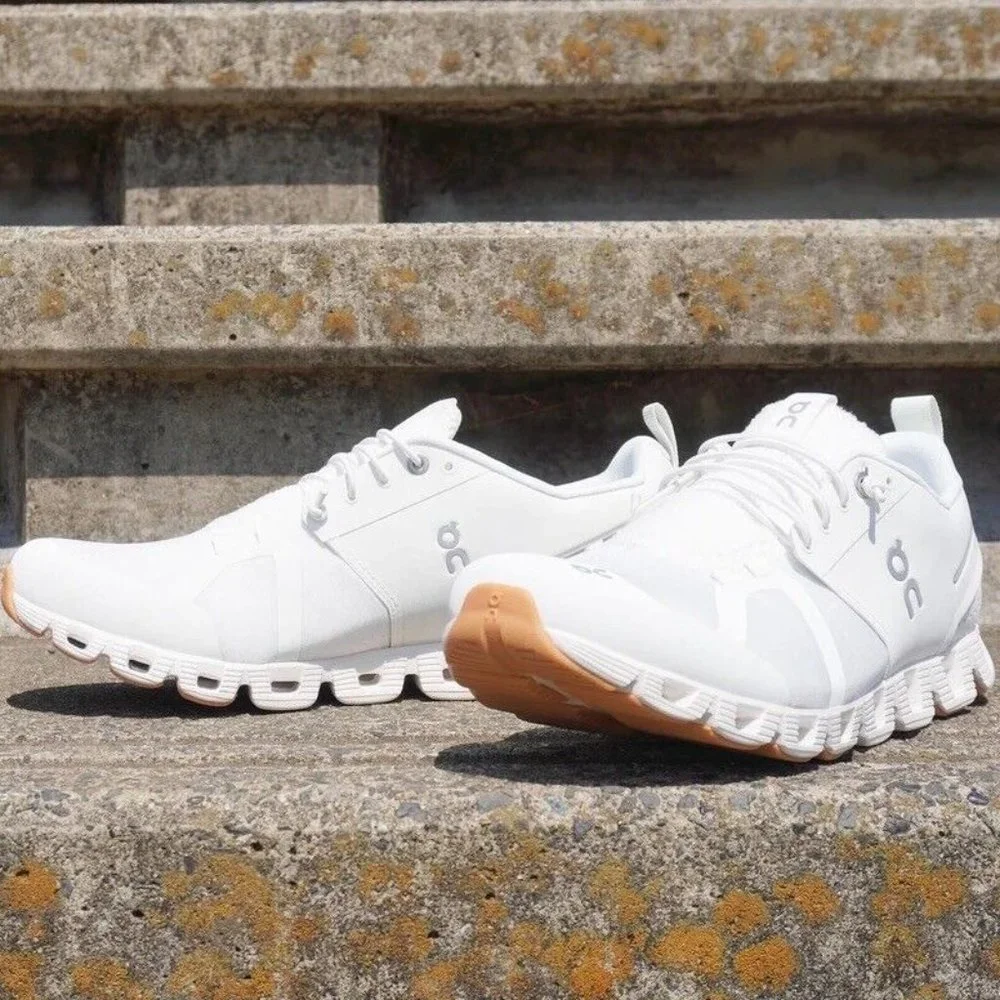 On Cloud Terry Sneakers White Running
